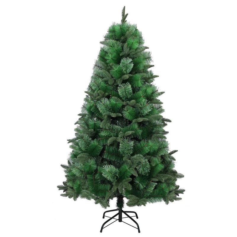 SHATCHI 5ft/150cm Designer Cairngorm Pine Artificial Christmas Tree 5 Different Tips Xmas Decorations
