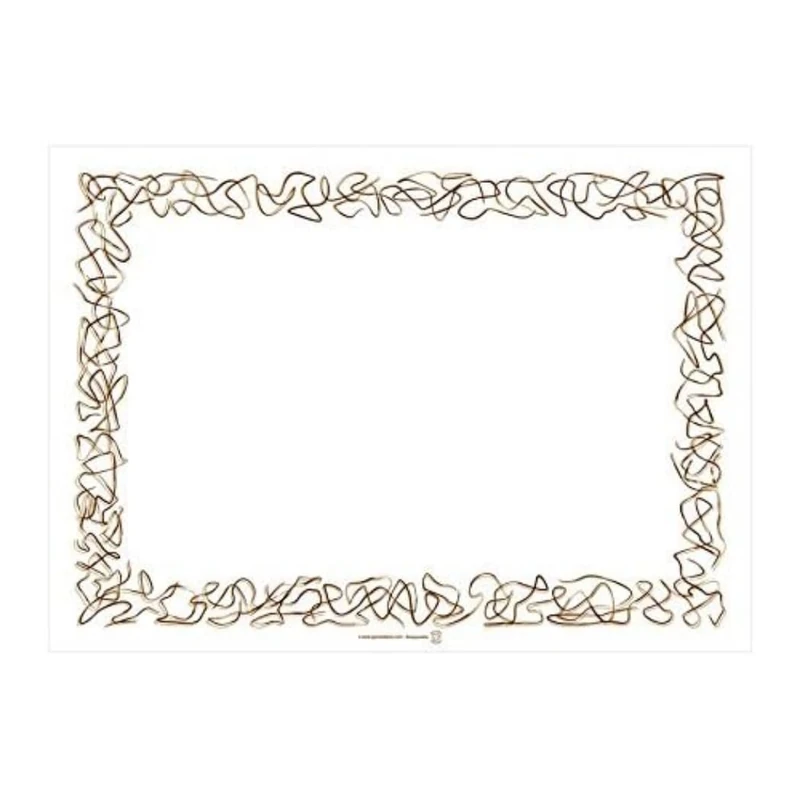 Table Mats "Aristas" 48 Gsm 31X43 Cm White Cellulose - 500 Units