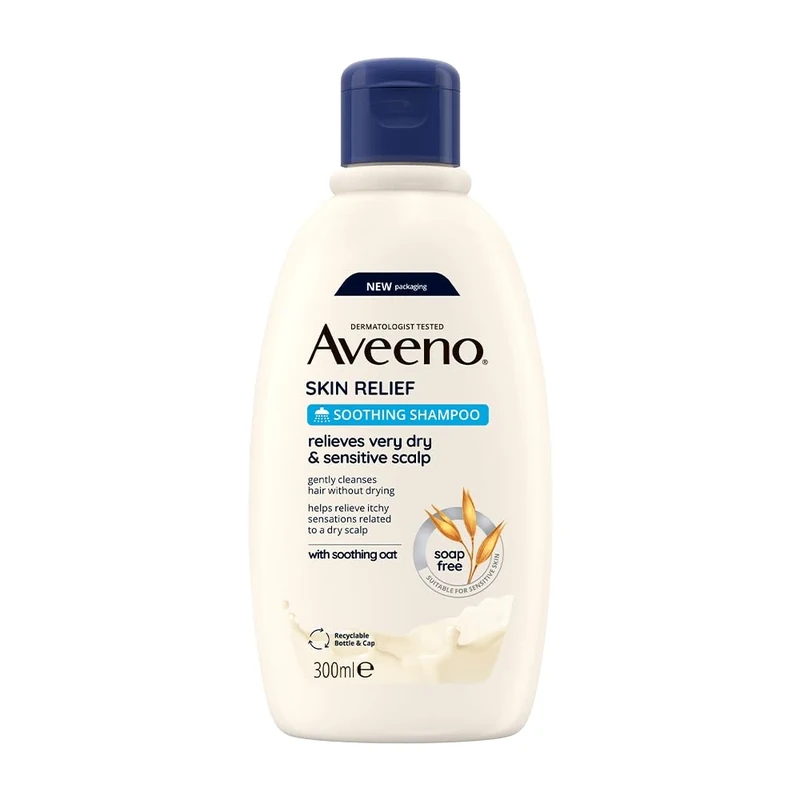 Aveeno Skin Relief Soothing Shampoo - Oat for Dry Scalp, 300ml