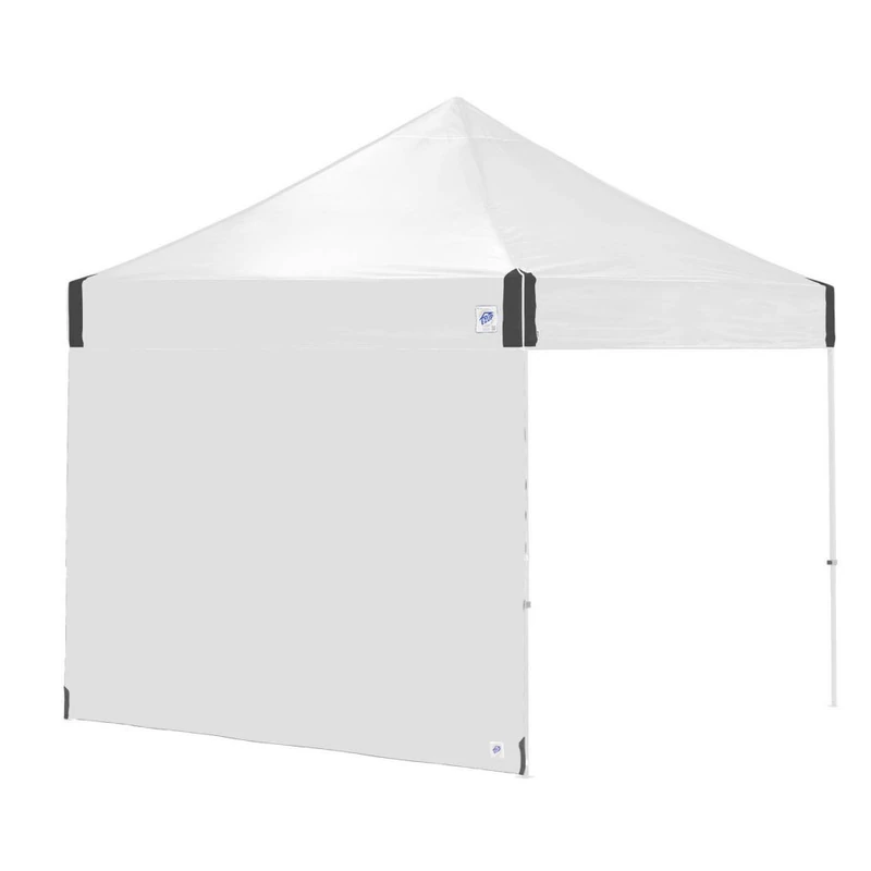 E-Z UP Recreational Sidewall – White - Fits Straight Leg 10' Instant Shelters - Image 1