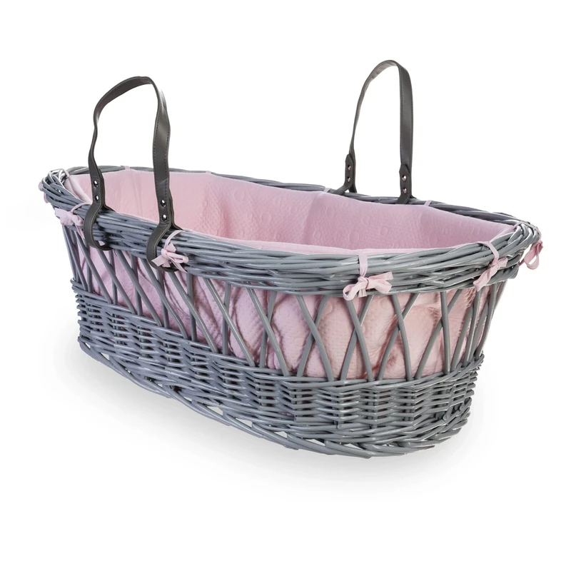 Clair de Lune Wicker (Cotton Candy Pink/Grey)