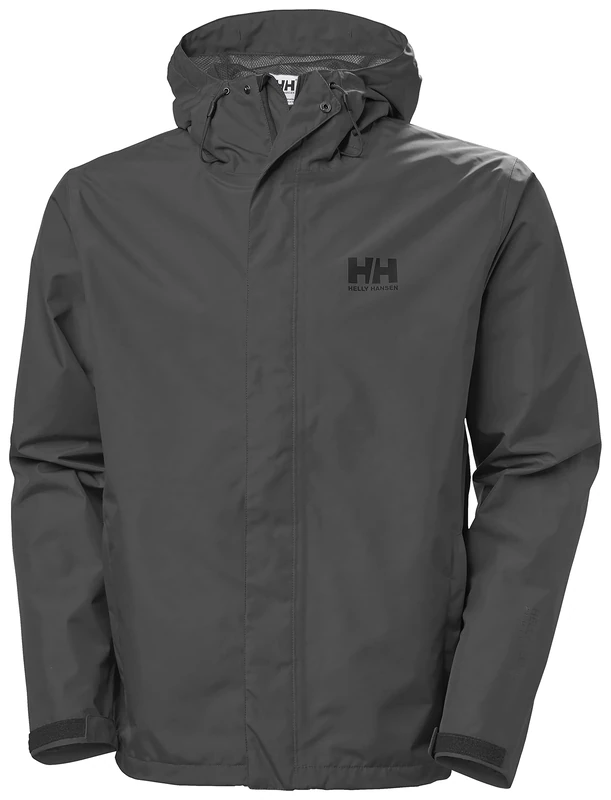 Helly Hansen Men's Seven J Jacket, Ebony, L