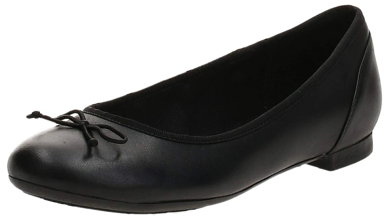 Clarks Couture Bloom Womens Black Leather, 5 - Image 1
