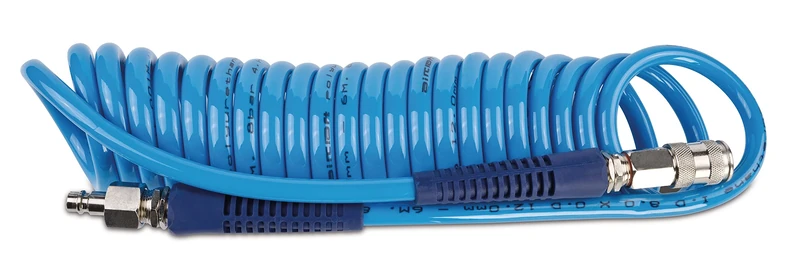 Airkraft - Spiral Hose PRO Polyurethane 6 mtr, 8/12 mm ID/AD