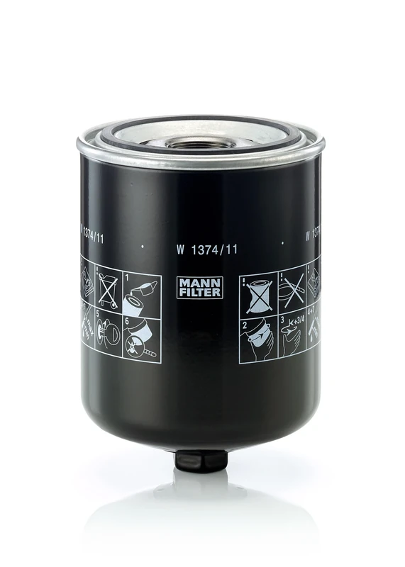 MANN-FILTER W 1374/11 Oil Filter - for Off-Highway Applications