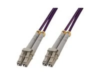 LC to LC 50/125μm Multimode Duplex Fibre Optic Patch Cable 1 Metre