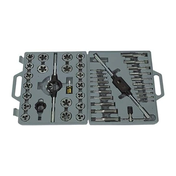 Metalworks skc45etm – Tap and fileras with Tap Wrench, 45 Pieces - Image 1