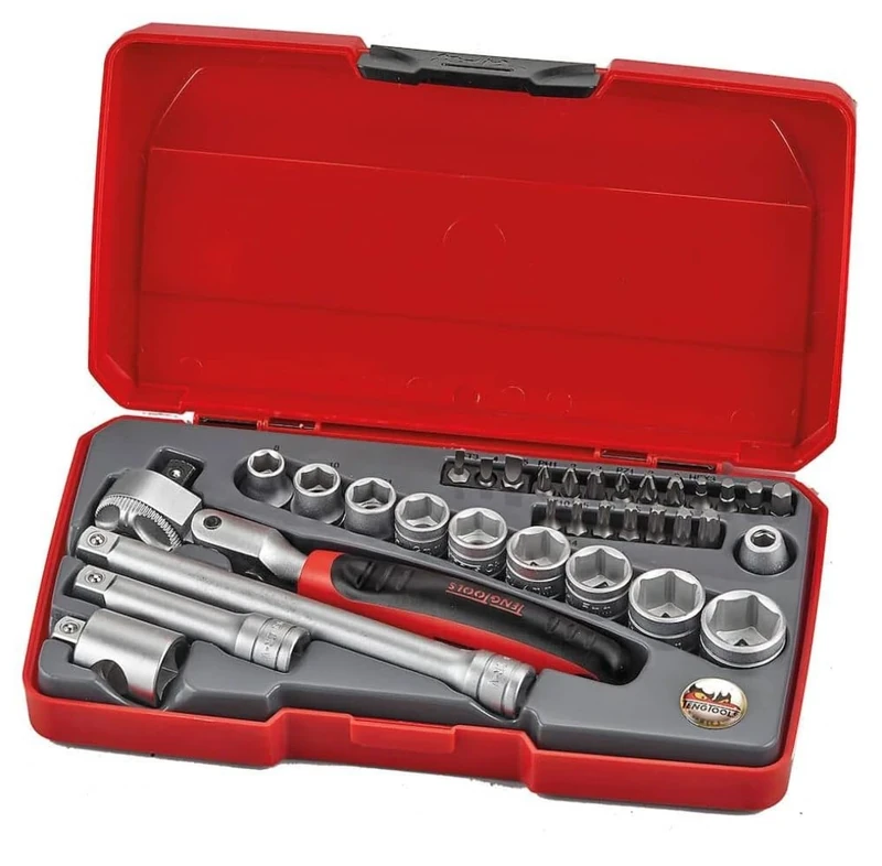 'Tengtools t3834s – 34 Piece Socket Set 3/8