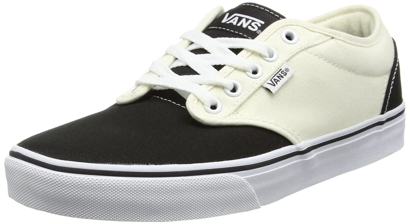 Vans Men's Atwood Low-Top Sneakers, Multicolored 2 Tone Black Natural, 8.5 UK