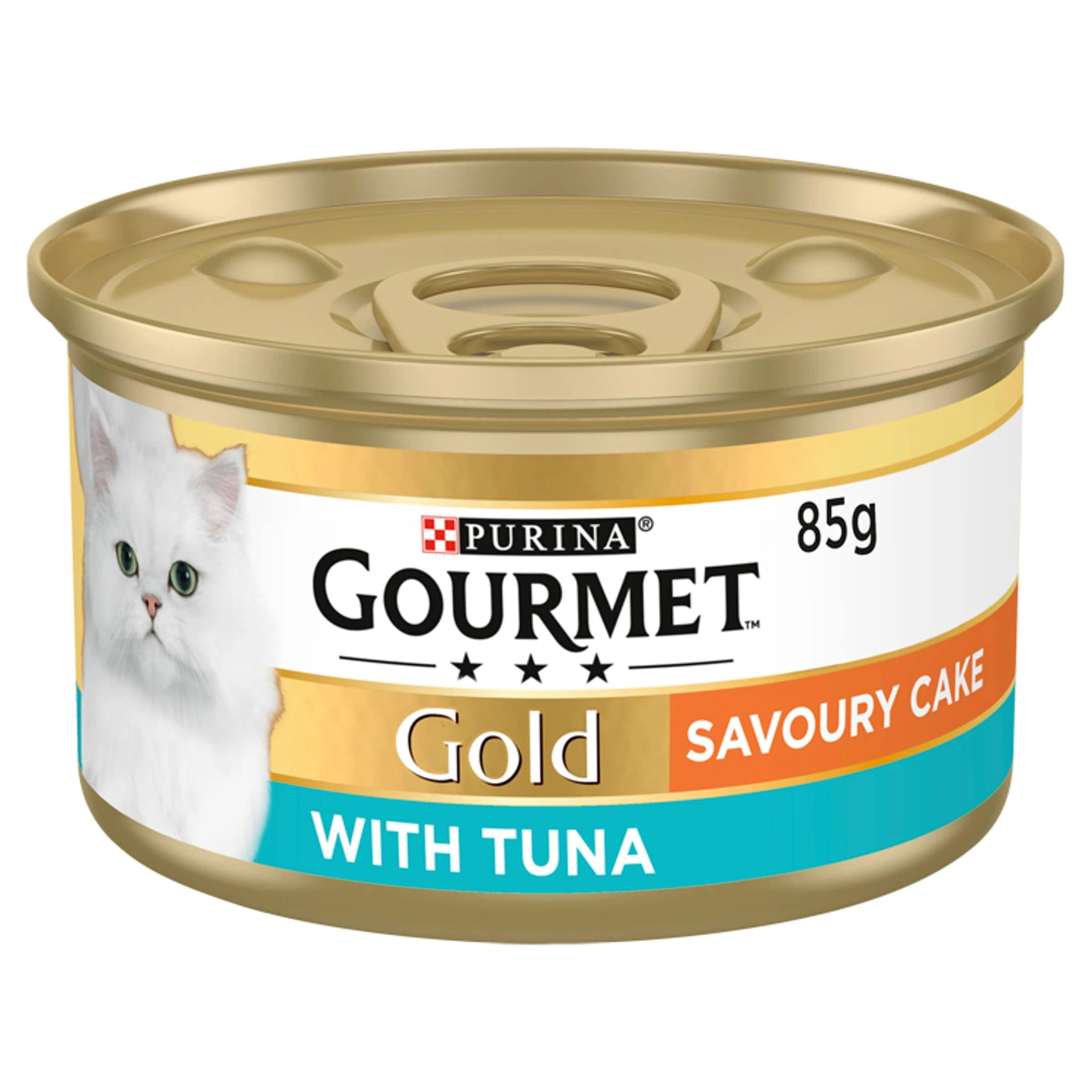 GOURMET Gold Savoury Cake Tuna Wet Cat Food 85g (Pack of 12)