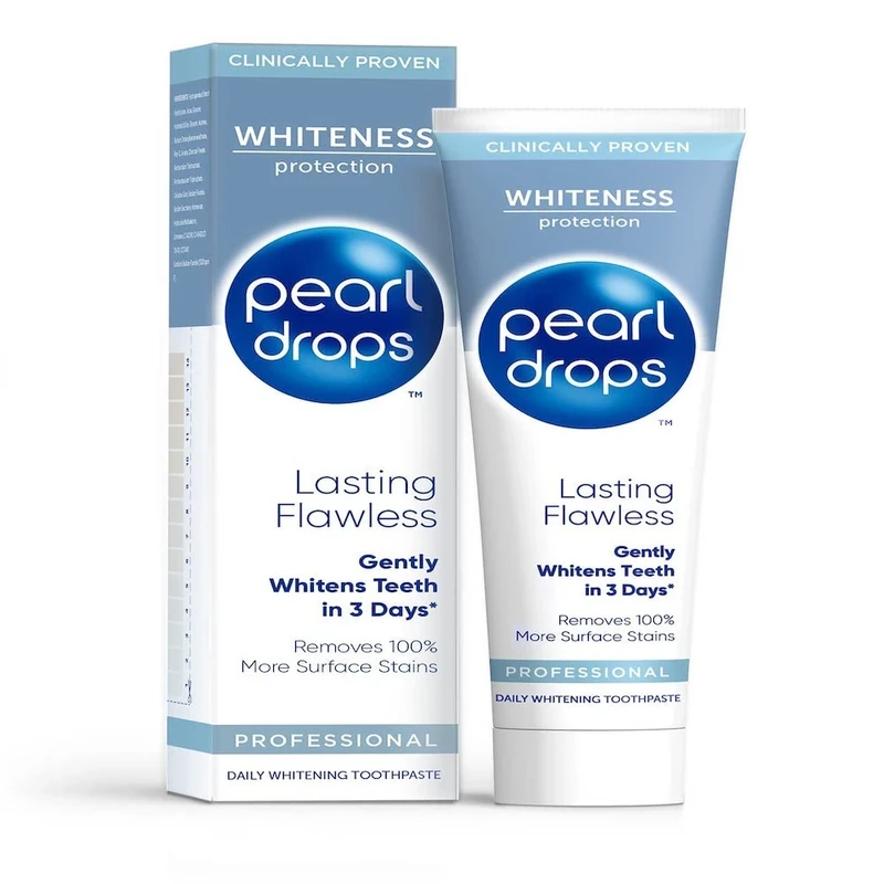 Pearl Drops - Lasting Flawless Professional Daily Toothpaste - Whiter Teeth In 3 Days - 75 ml (Pack of 1)
