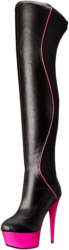 Ellie Shoes Women's 609-UNIQUE, Fuchsia, 6 UK