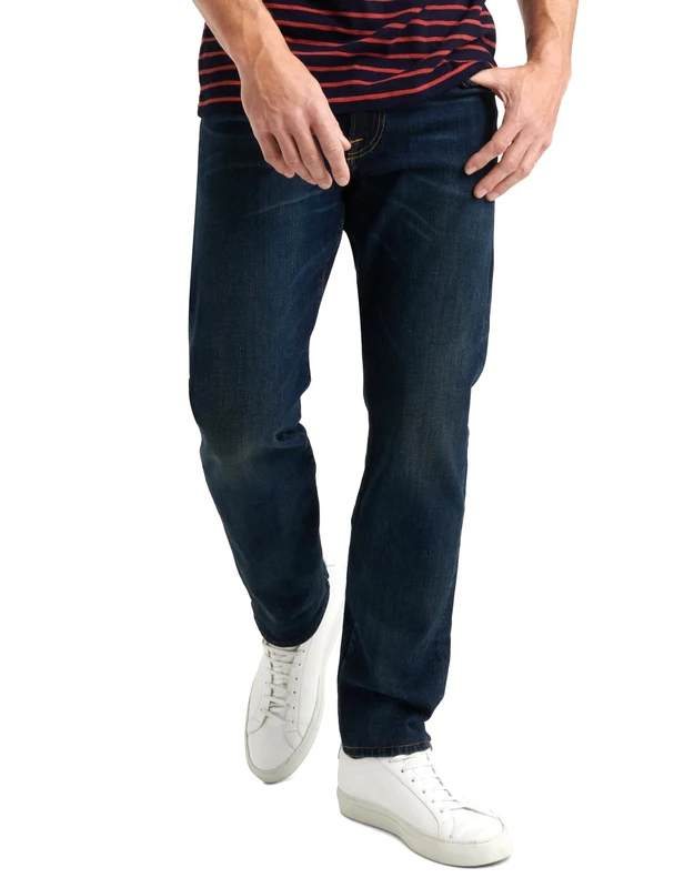 Lucky Brand Men's 121 Heritage Slim Jean, Manteca, 38W x 30L