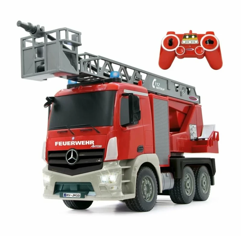 Jamara 404960 2.4 GHz 1:20 Scale Fire Fighter Mercedes Benz Antos Utility Vehicle Toy