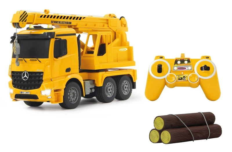 Jamara 404950 1:20 2.4 GHz Mercedes-Benz Arocs Heavy Duty Crane