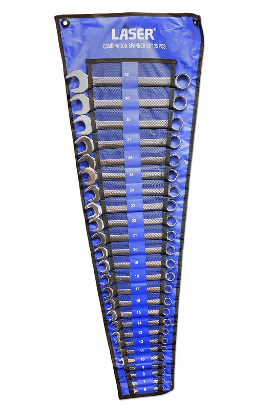 Laser 6396 Combination Spanner Set 25pc