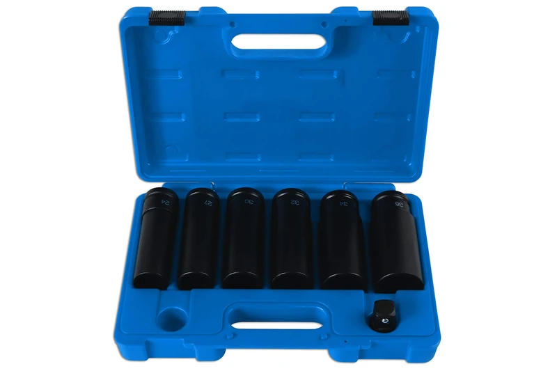 Laser 6410 Extra Deep Impact Socket Set 3/4"D 7pc