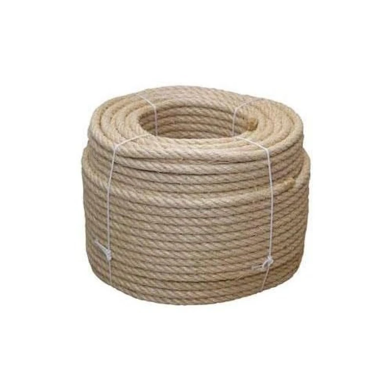 Cofan 08101058 Sisal Rope 4 Clips 8 mm x 100 m