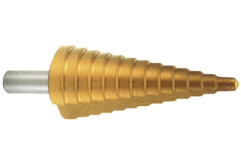 CoFan 09903412 – Step Drill Set Hss Tin Stepped, Range Cordless 4 – 12 mm Length 69 mm
