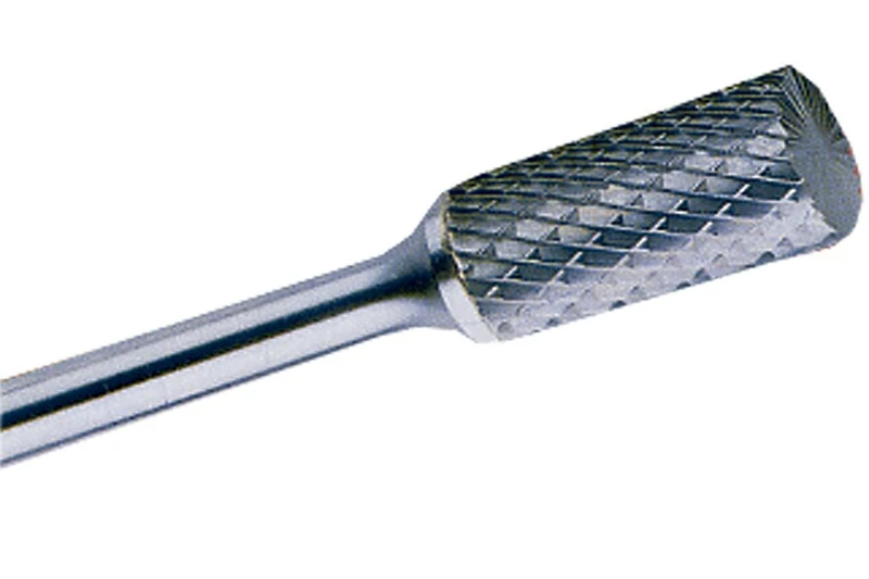 Cofan 32011606 Hard Metal Rotary Mill and Cross Serrated, Cylinder Tip Without Center Cut