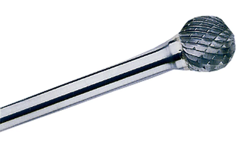 Cofan 32041906 – Hard Metal Rotary Cutter and Cross Teeth, Spherical Tip