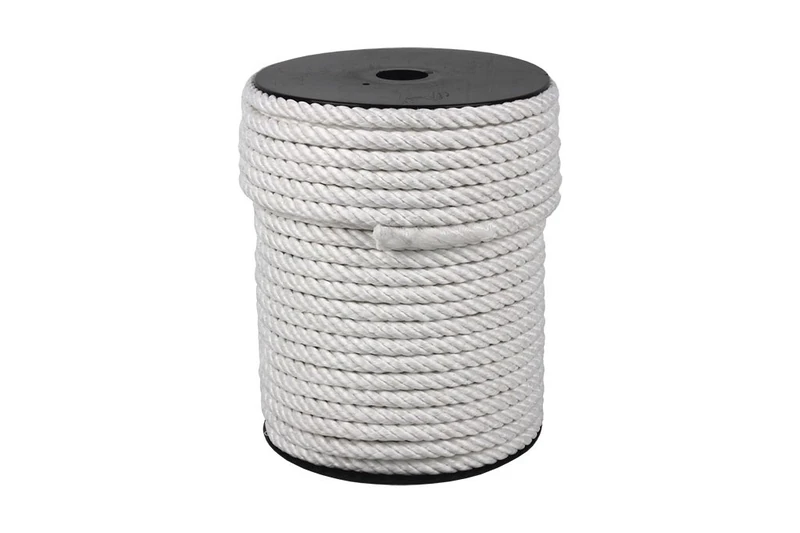 5 Strands, Sisal String 4/C 14 mm, 50 m White