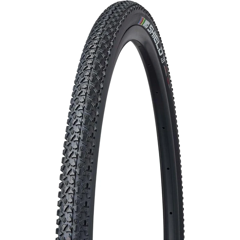 Ritchey WCS Shield TLR Folding Gravel Tyre: Black/Black 700x35c