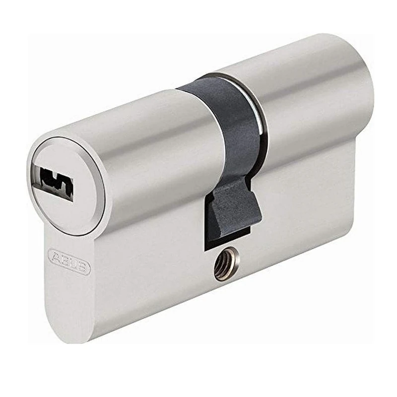 ABUS ec-snp Cylinder Double Lap For Exterior Doors/Entries, silver, 45004
