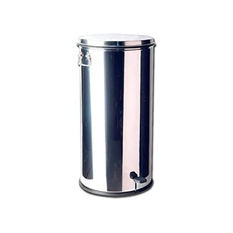 Gima Waste Bin 70 L With Pedal - Stainless Steel