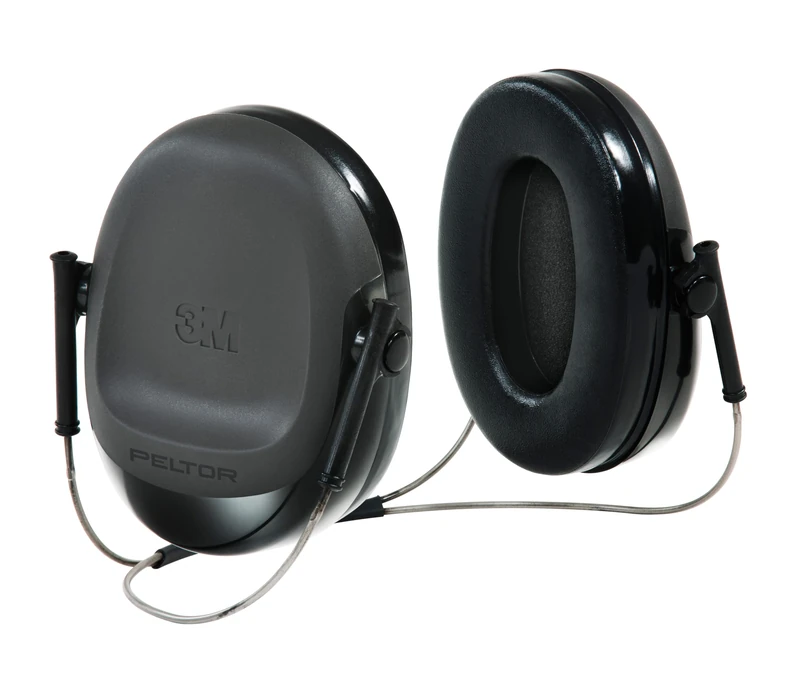 3M PELTOR Welding Earmuffs, 24 dB, Black, Neckband, H505B-596-SV 7000103787