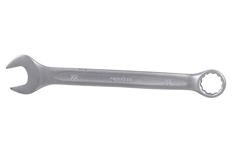 Cofan Polished Combination Spanners | Manufactured from Chrome Vanadium Steel | Wrench Measures 43 mm