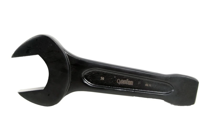 Cofan Single Open-End Impact Wrench, Black, 09512158, 0.011V