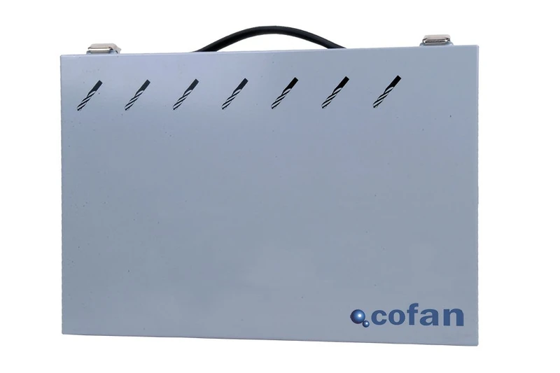 Cofan 04000020 Metal Drill Bit Case