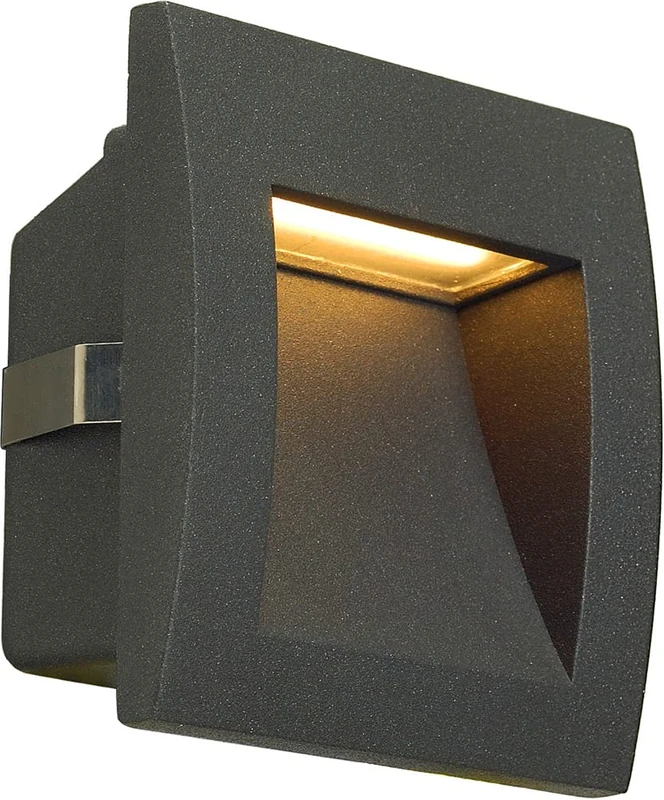 SLV DOWNUNDER LED Recessed Wall Light - Anthracite IP55 3000K