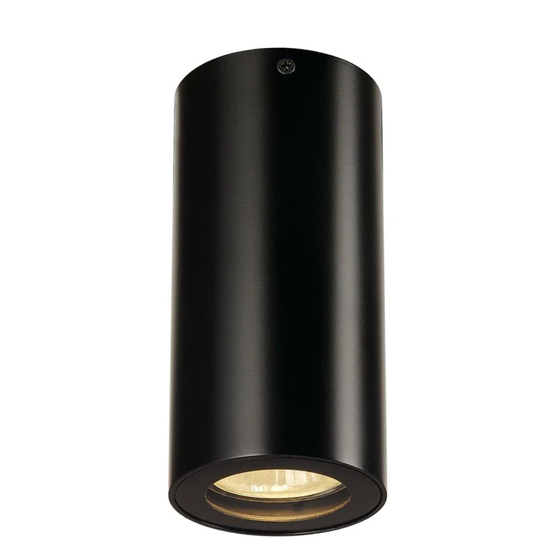 SLV Ceiling-Mounted Light Enola_B CL-1 / spot, floodlight, Ceiling Spotlight, Ceiling Light, Surface-Mounted Light, Indoor Lighting / GU10 35W Black