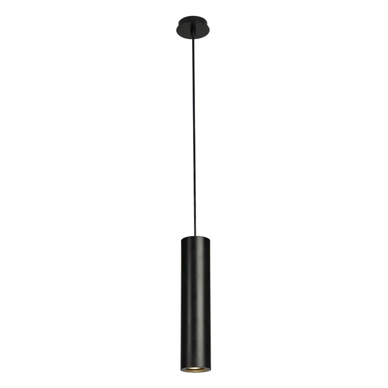 SLV Pendant Light Enola_B PD-1 / Living-Room lamp, Indoor Lighting, Dining-Room Drop Light, LED, Ceiling Light / E27 50W Black