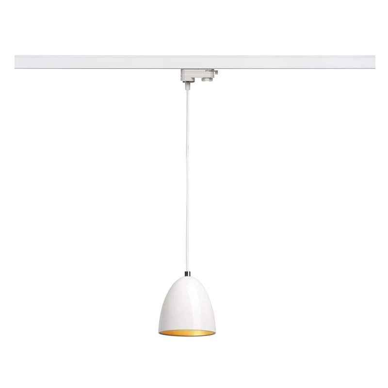 SLV 3-Phase System spot para Cone 14 / Spotlight, LED spot, Ceiling Spotlight, Ceiling Light, Track System, Interior Lighting / GU10 35W White