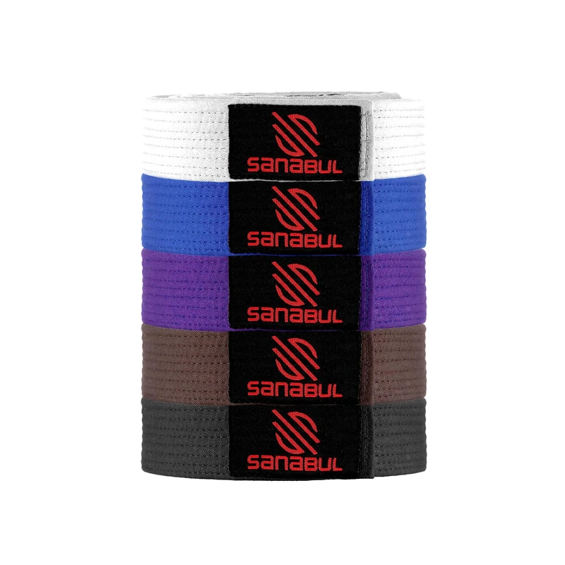 Sanabul BJJ Pro Brazilian Jiu Jitsu Belts - IBJJF Approved - Image 1