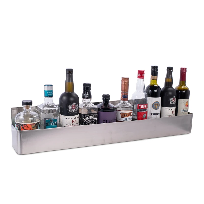 bar@drinkstuff Speed Rail 42inch Silver
