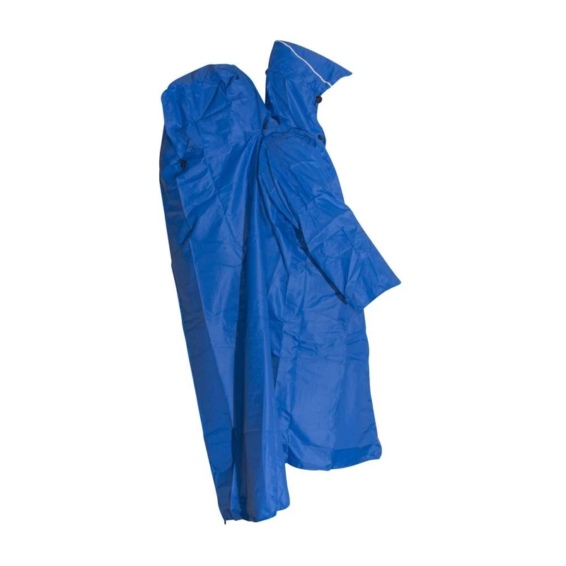 LOWLAND OUTDOOR Backpack Rain Poncho, Blue, M