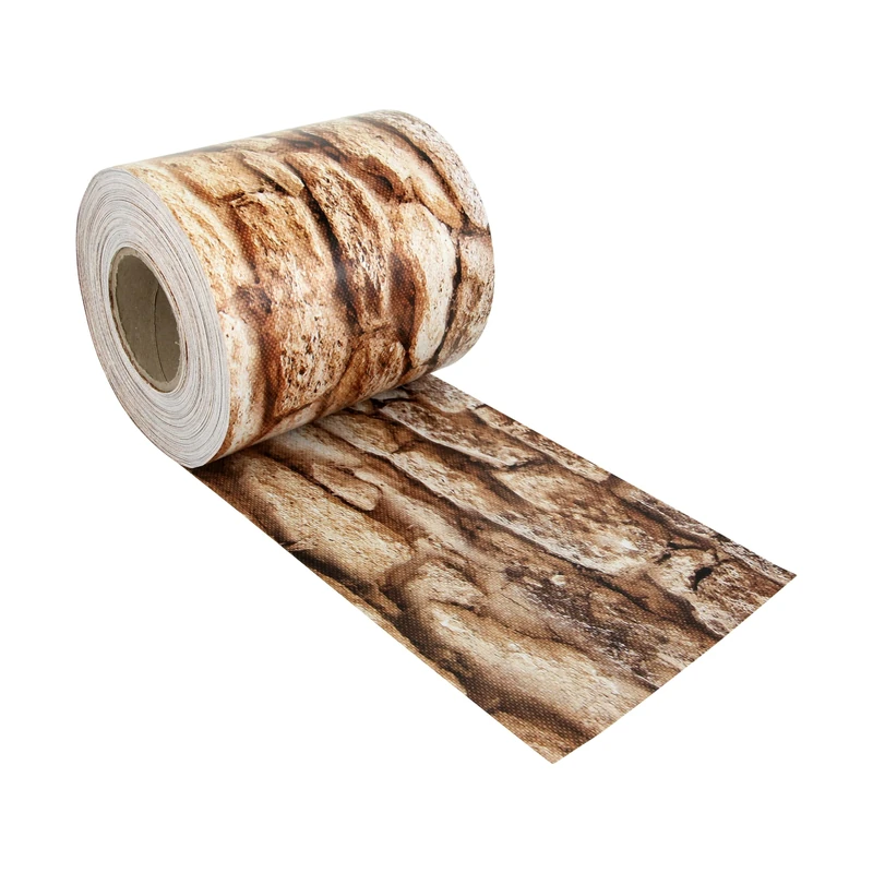 NOOR Privacy Screen Strips PVC Opaque for Double Rod Mat Fence - Fence Privacy Screen Roll Mediterranean 0.19 x 35 m - Opaque Wind and Privacy Screen - Fence Panel 630 g/m² Includes 28 Clamp Bars