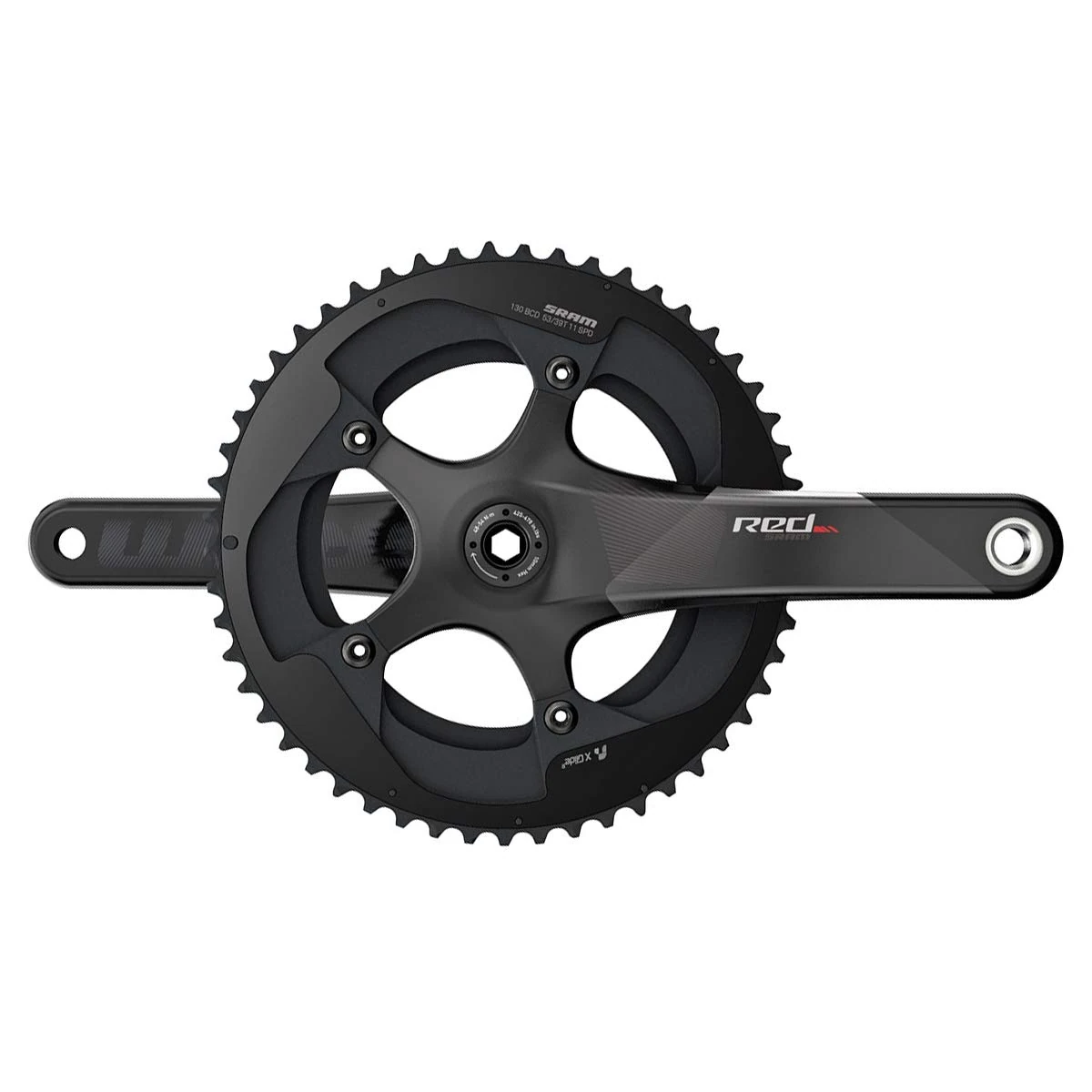 SRAM Red Crankset - GXP, 172.5 mm, 50t-34t