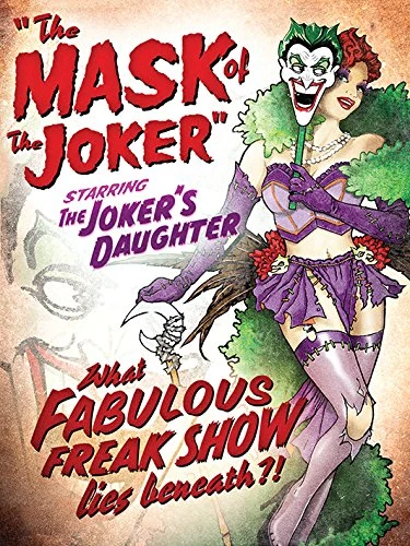 DC Comics "Joker'S Daughter And Joker Fabulous Freak Show" Canvas Print, 60 x 80 cm