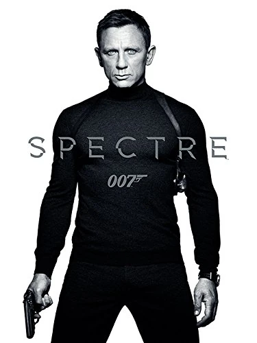 Pyramid International "Spectre - Black and White Teaser James Bond Canvas Print, Multi-Colour, 60 x 80 x 1.3 cm