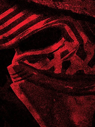 Pyramid International "Kylo Ren Mask Star Wars Episode VII Canvas Print, Multi-Colour, 60 x 80 x 1.3 cm