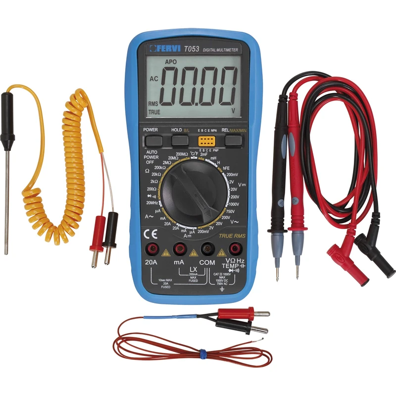 Digital MULTIMETER FERVI T053