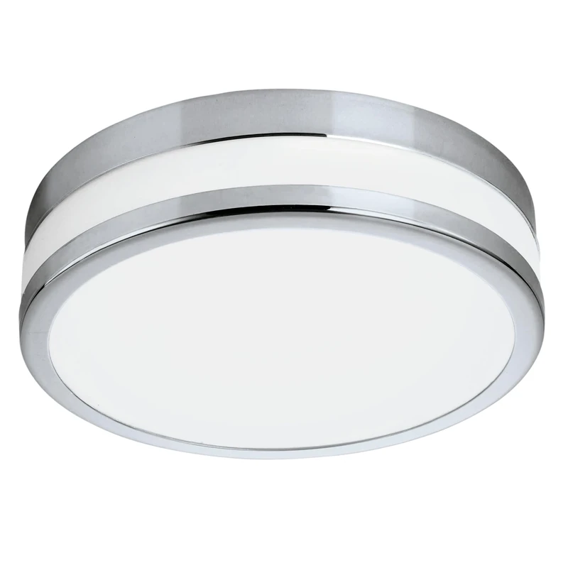 Eglo 94999 LED Palermo Bathroom Wall or Ceiling Light in Chrome, Ø 29,5 cm
