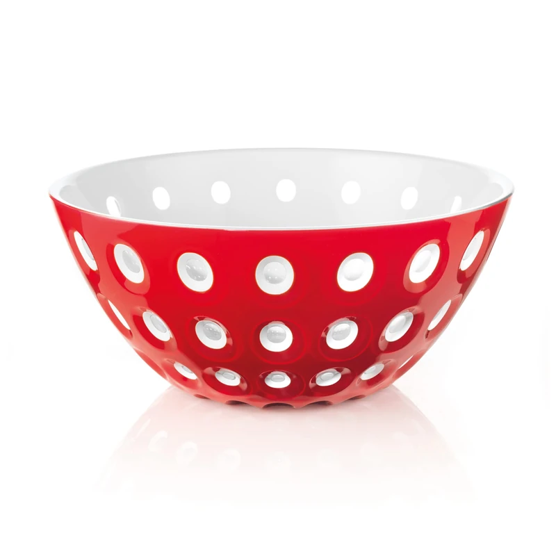 Guzzini Bowls, Red/White/Transparent red, One Size - Image 1