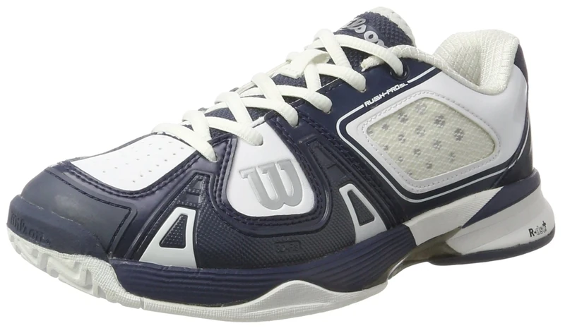 Wilson Unisex Adults’ Rush Pro Sl Ac Sneakers, blau / wei, 3 UK - Image 1