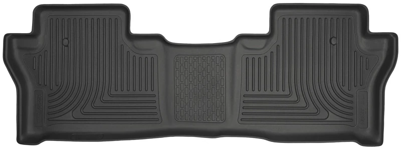 Husky Liners Weatherbeater | Fits 2019-2022 Honda Passport, 2016-2022 Honda Pilot | Second Row Liner, Black | 19411